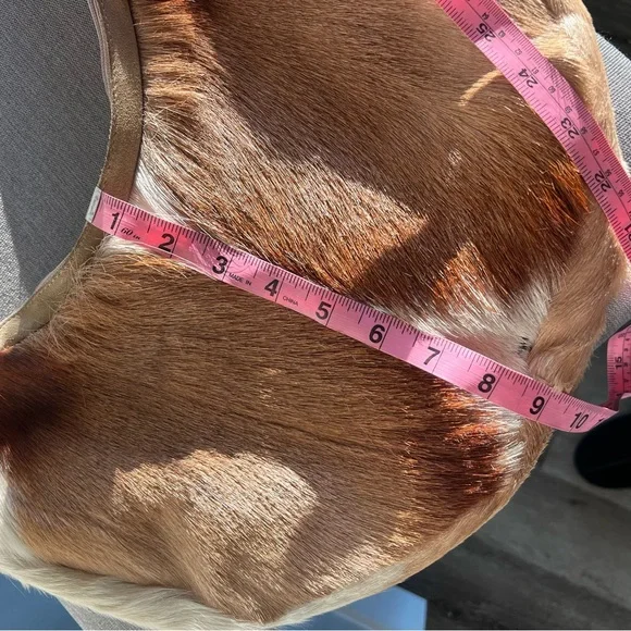 Vintage Christie Springbok (real hide) Shoulder Bag - Picture 8 of 10